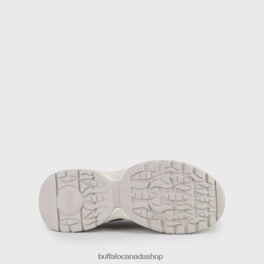 Triplet Hollow Sneaker vegan Cream Buffalo ZL64TZ122 |Sneakers