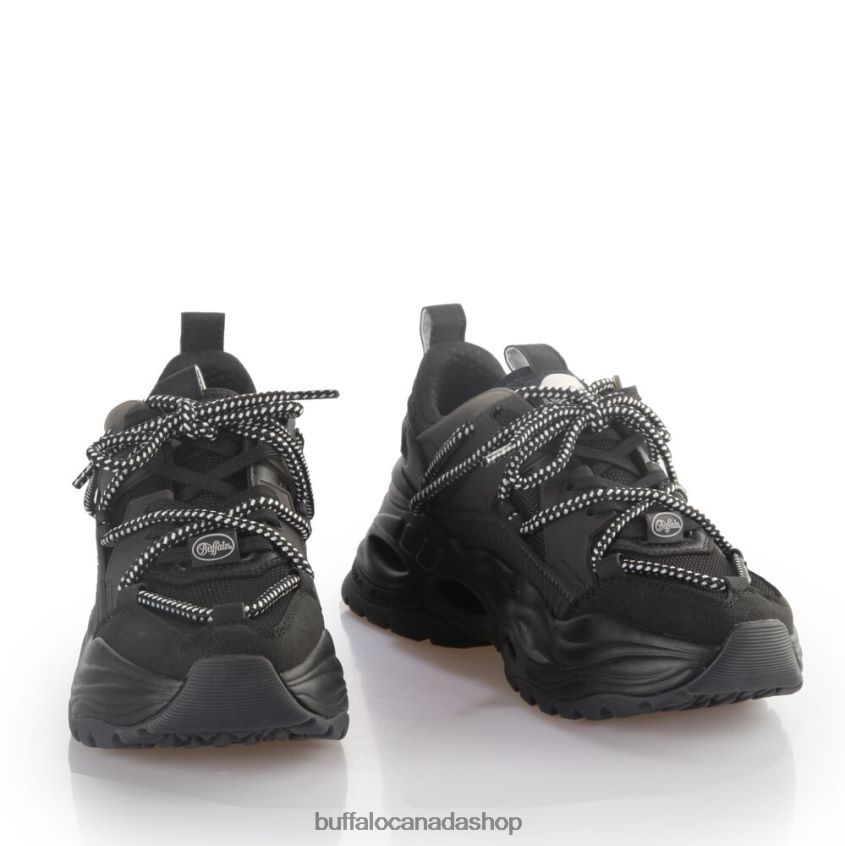 Triplet Lace Sneakers Low vegan Black Buffalo ZL64TZ745 |Sneakers