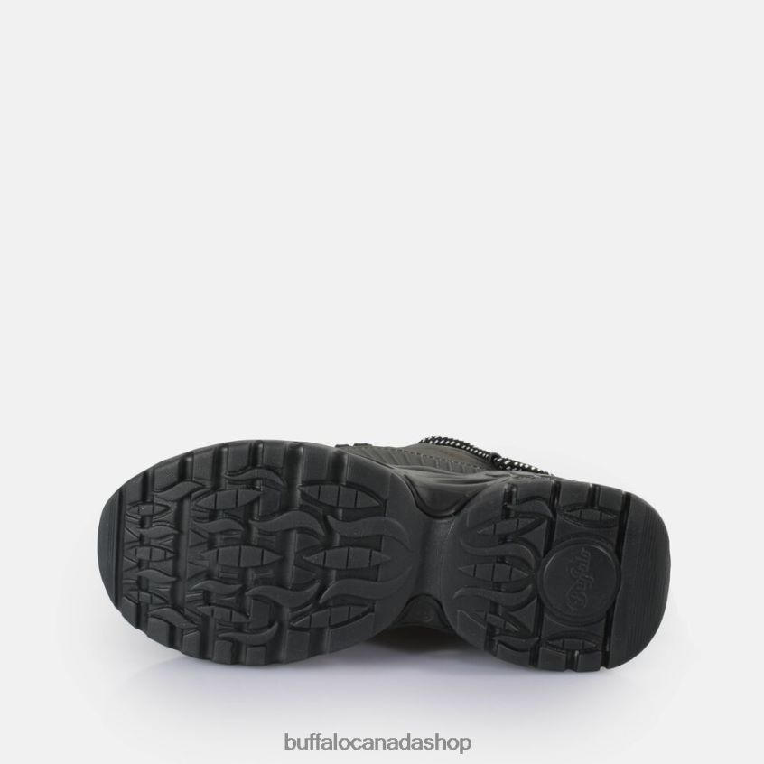 Triplet Lace Sneakers Low vegan Black Buffalo ZL64TZ745 |Sneakers