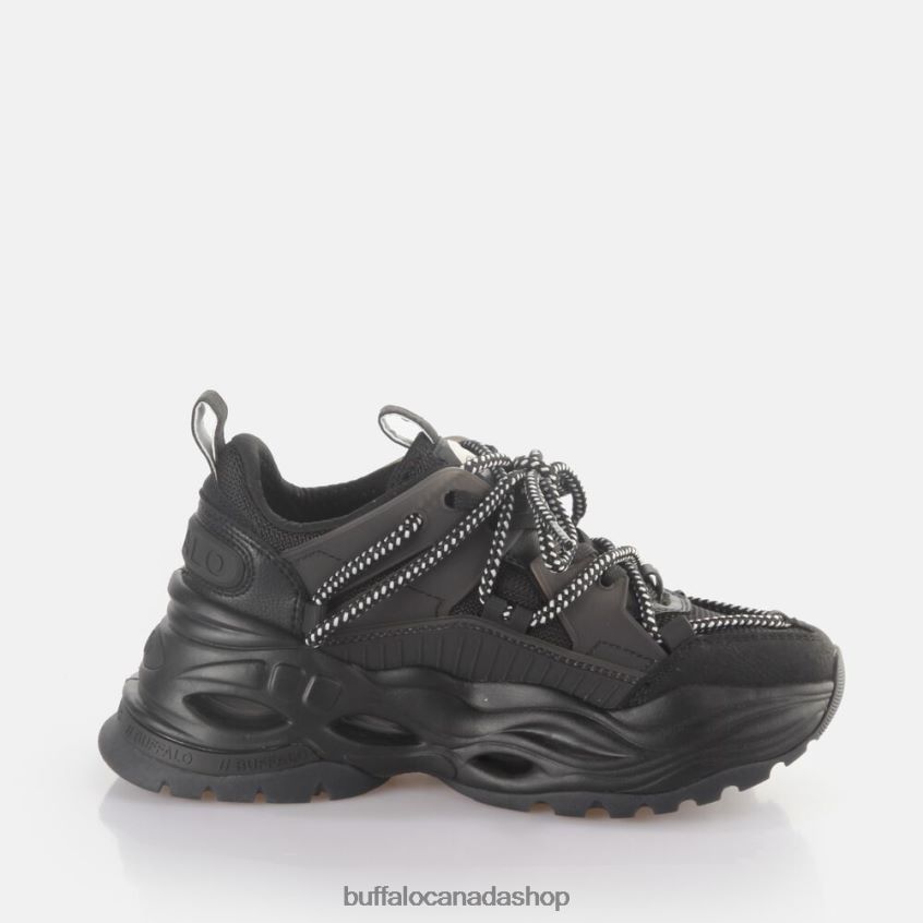 Triplet Lace Sneakers Low vegan Black Buffalo ZL64TZ745 |Sneakers