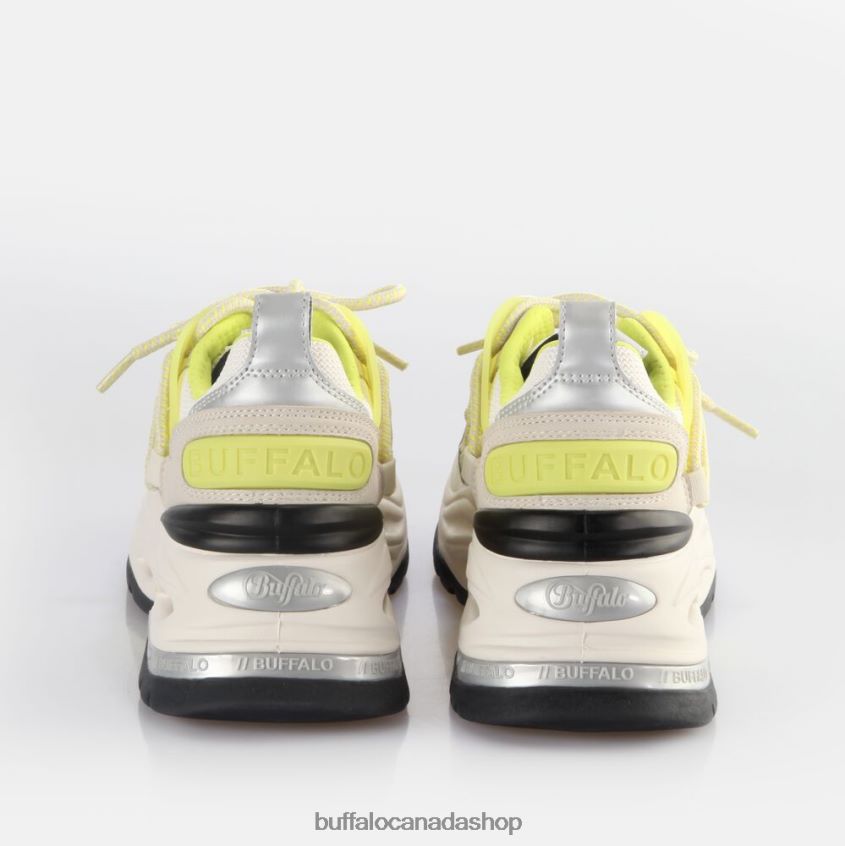 Triplet Lace Sneakers Low vegan Cream/Lime Buffalo ZL64TZ744 |Sneakers