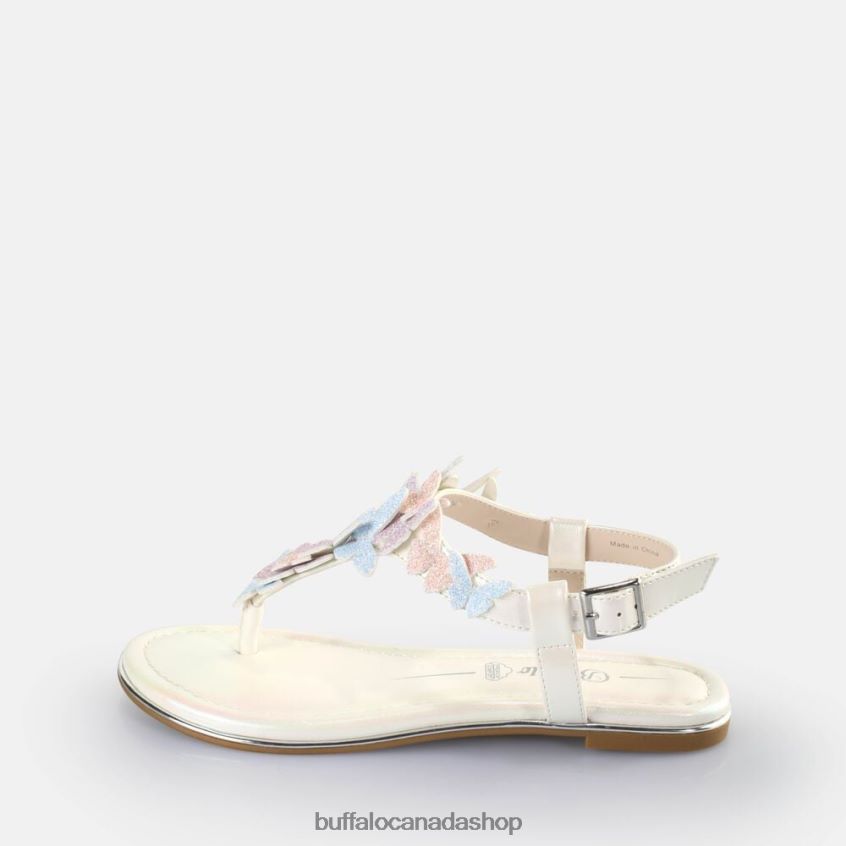 Capri Butterfly Sandals vegan Pastel Multi Buffalo ZL64TZ180 |Sandals