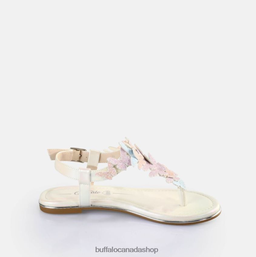 Capri Butterfly Sandals vegan Pastel Multi Buffalo ZL64TZ180 |Sandals