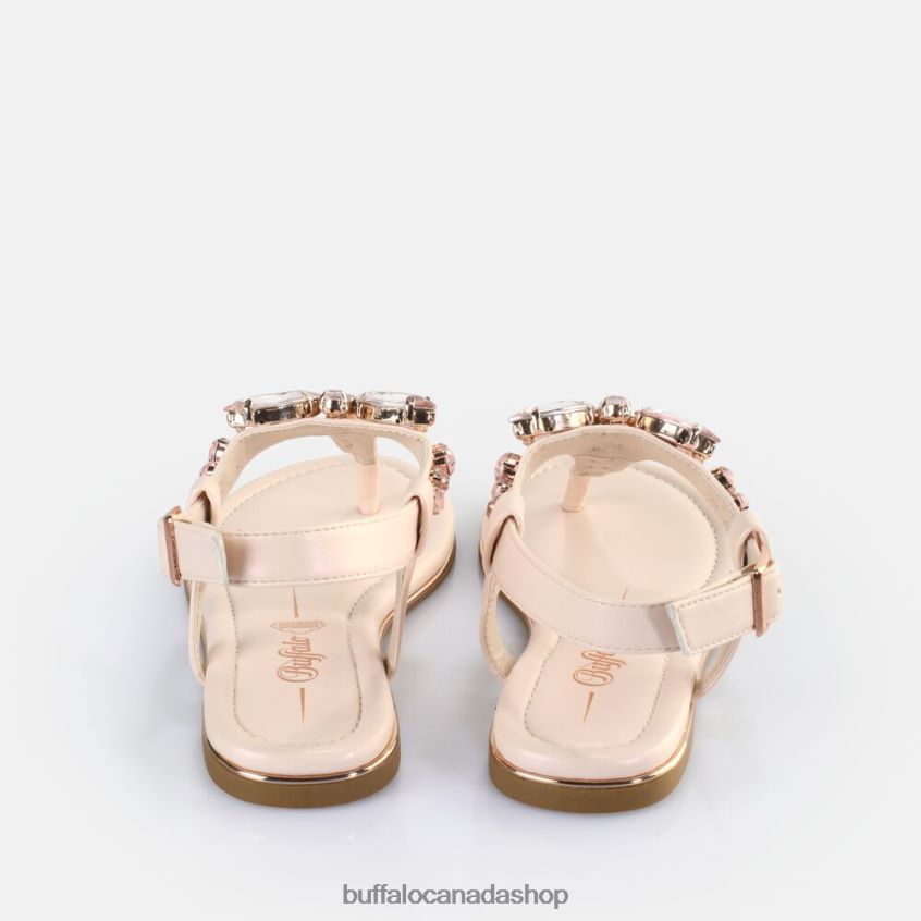 Capri Dragonfly Sandals vegan Cream Buffalo ZL64TZ194 |Sandals