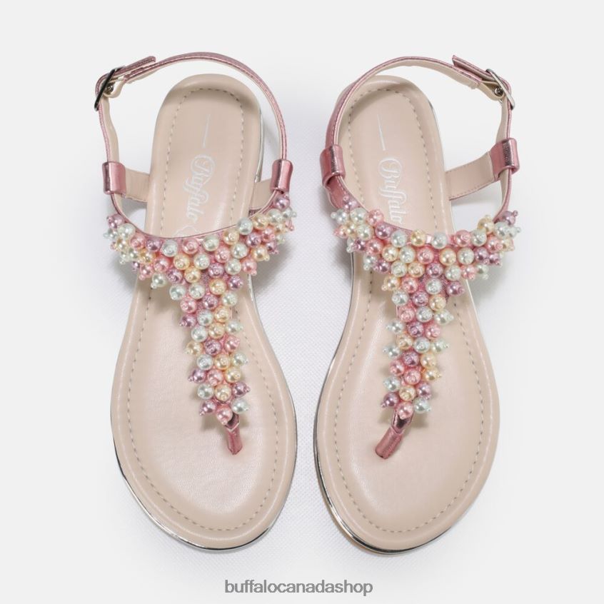 Capri Pearl sandal vegan Multicoloured Buffalo ZL64TZ873 |Sandals