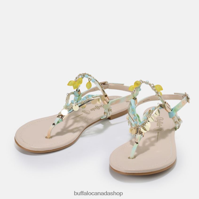 Capri Vacay sandal vegan Blue/Turquoise Buffalo ZL64TZ177 |Sandals