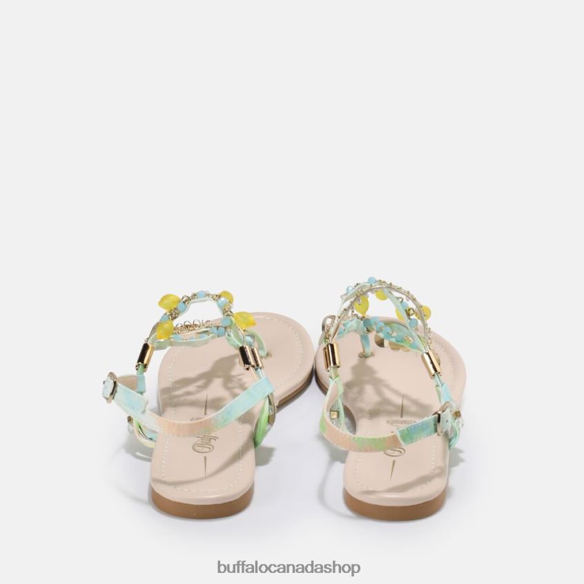 Capri Vacay sandal vegan Blue/Turquoise Buffalo ZL64TZ177 |Sandals