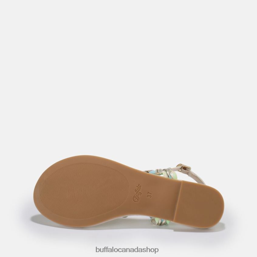 Capri Vacay sandal vegan Blue/Turquoise Buffalo ZL64TZ177 |Sandals