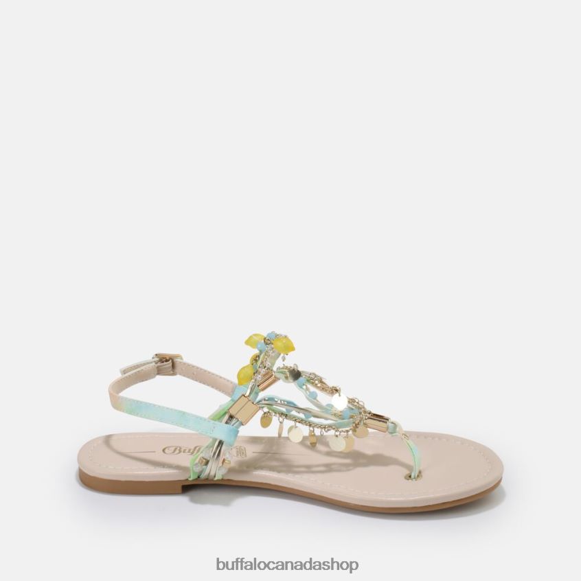 Capri Vacay sandal vegan Blue/Turquoise Buffalo ZL64TZ177 |Sandals