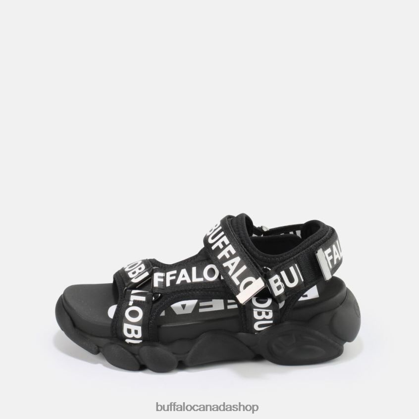 Cld TEC vegan sandals Black Buffalo ZL64TZ559 |Sandals