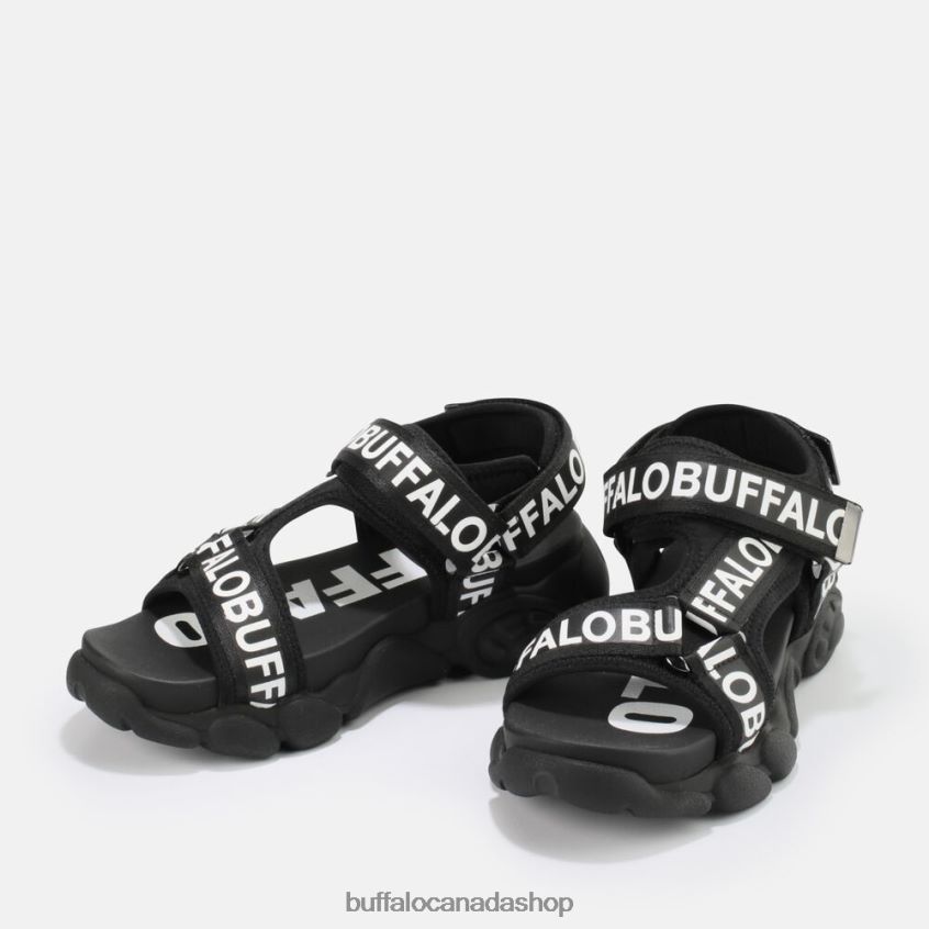 Cld TEC vegan sandals Black Buffalo ZL64TZ559 |Sandals