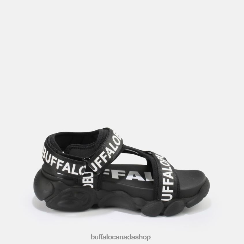 Cld TEC vegan sandals Black Buffalo ZL64TZ559 |Sandals