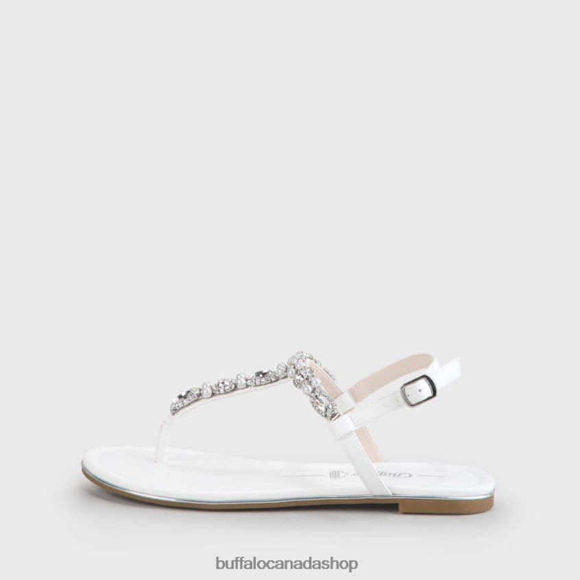 Henriette Sandale Ivory Buffalo ZL64TZ880 |Sandals