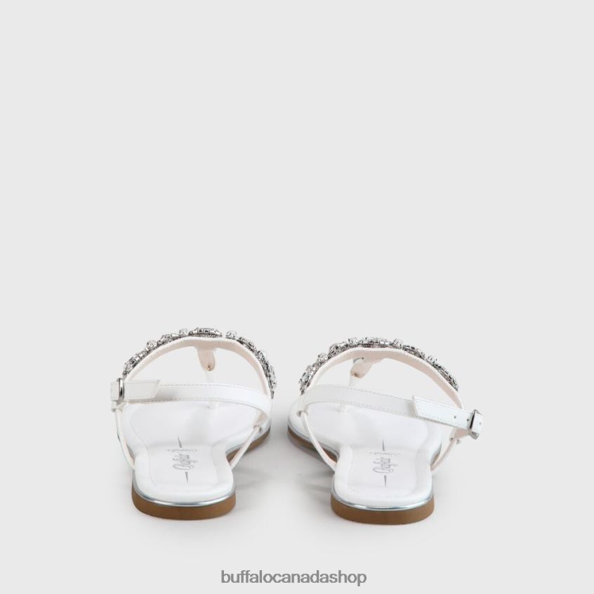 Henriette Sandale Ivory Buffalo ZL64TZ880 |Sandals