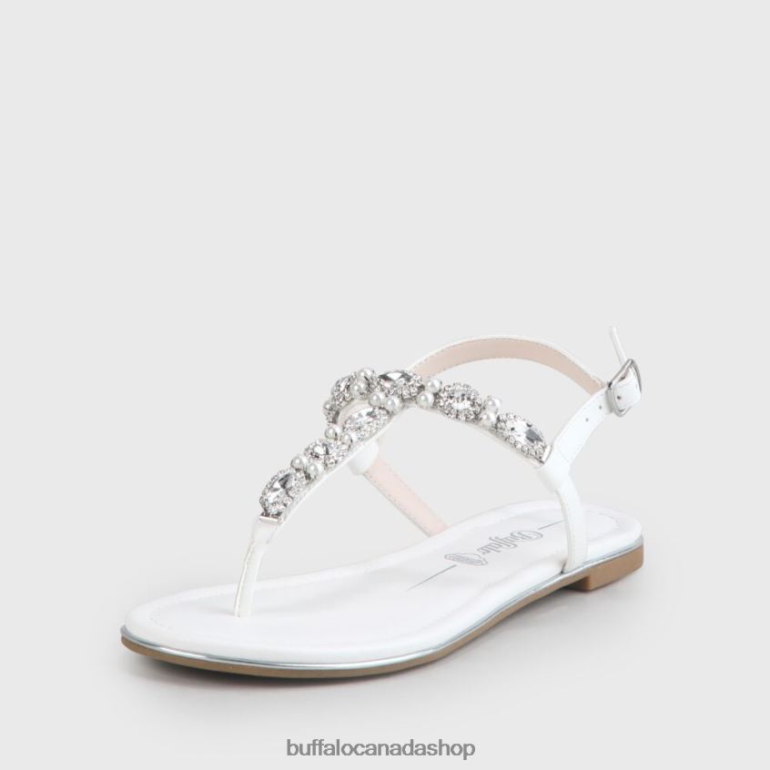 Henriette Sandale Ivory Buffalo ZL64TZ880 |Sandals