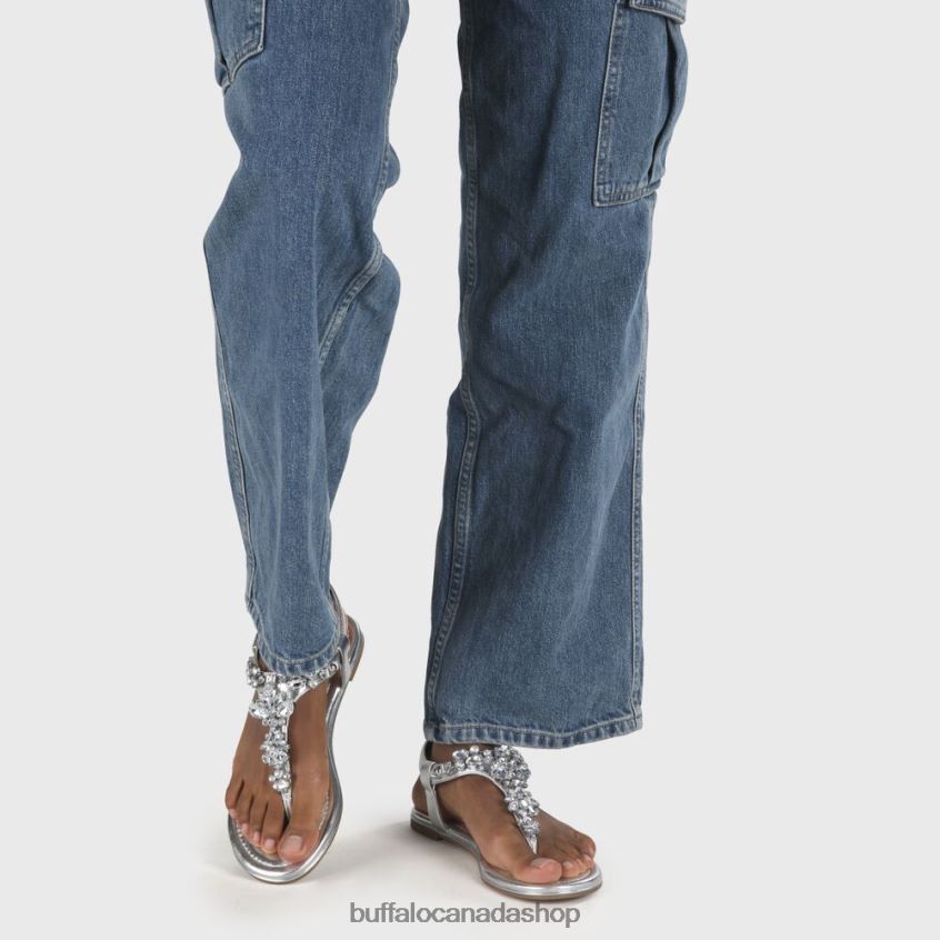 Rhonda vegan sandals Silver Buffalo ZL64TZ93 |Sandals