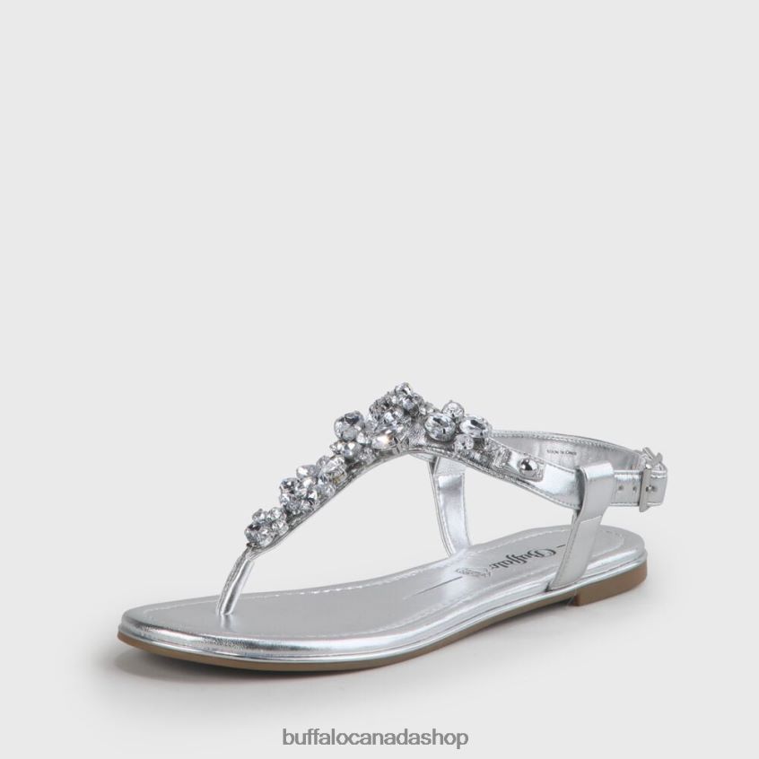 Rhonda vegan sandals Silver Buffalo ZL64TZ93 |Sandals