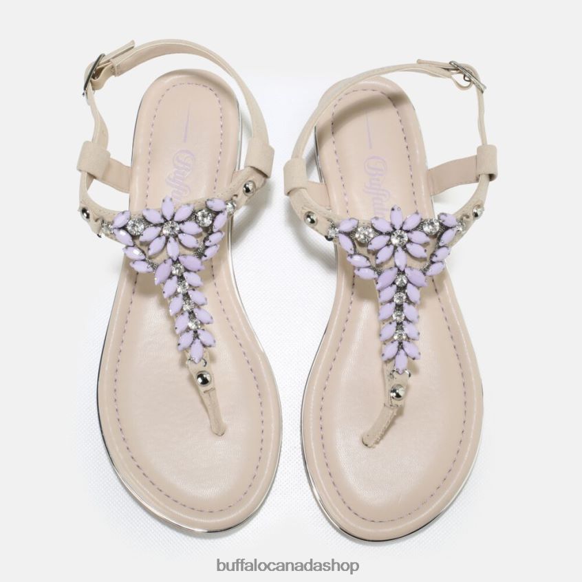 Rosalie vegan sandal Lavender Buffalo ZL64TZ686 |Sandals