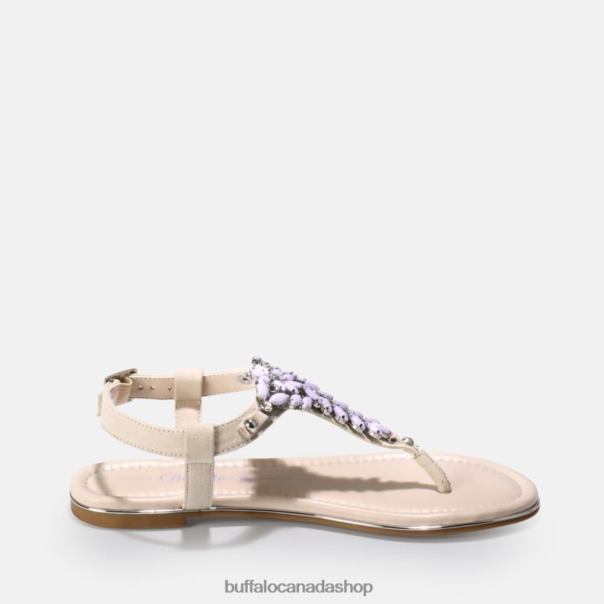 Rosalie vegan sandal Lavender Buffalo ZL64TZ686 |Sandals