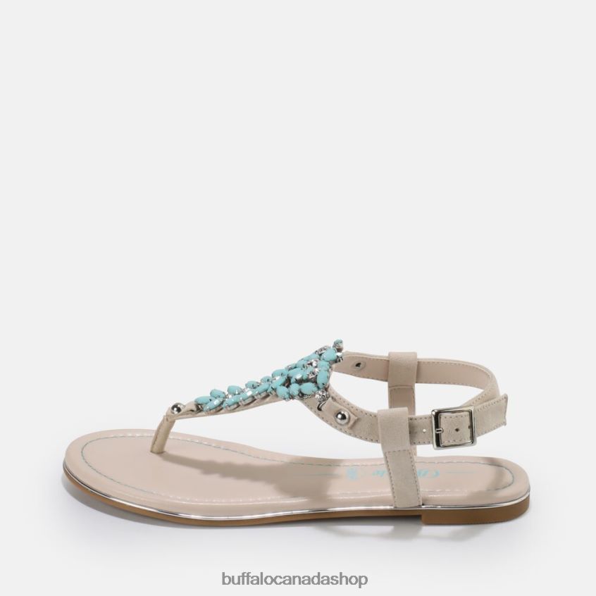 Rosalie vegan sandal Mint Green Buffalo ZL64TZ814 |Sandals