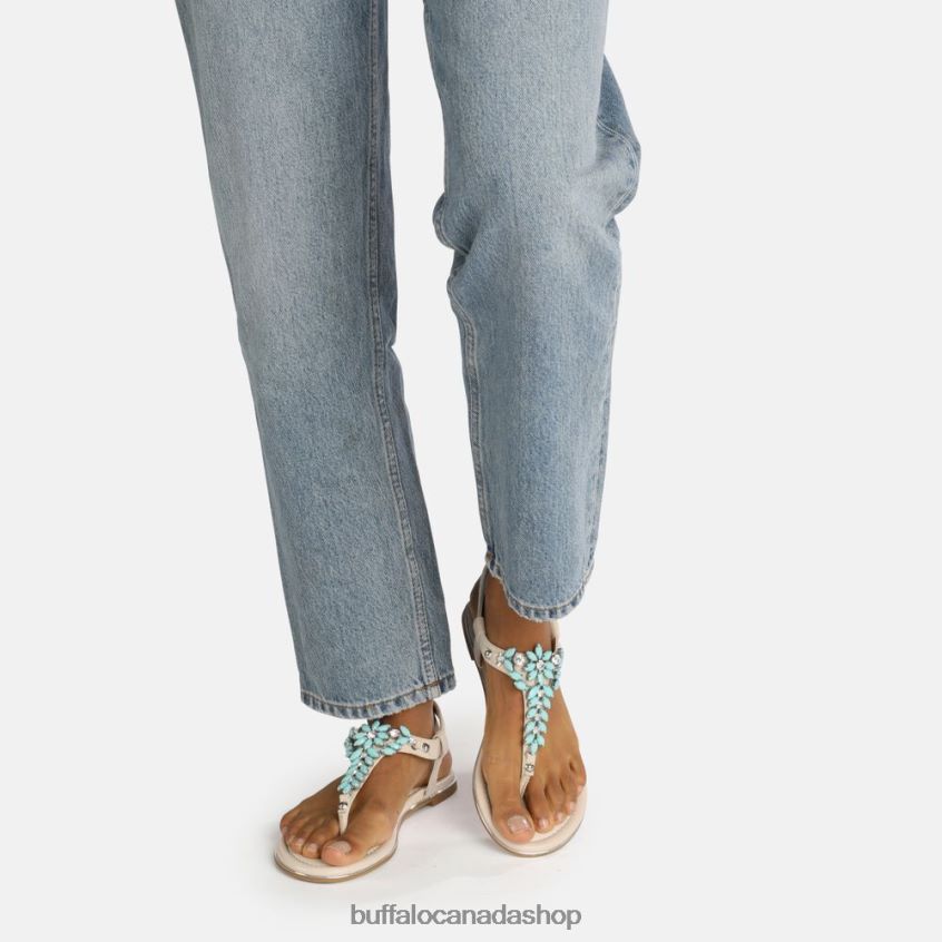 Rosalie vegan sandal Mint Green Buffalo ZL64TZ814 |Sandals