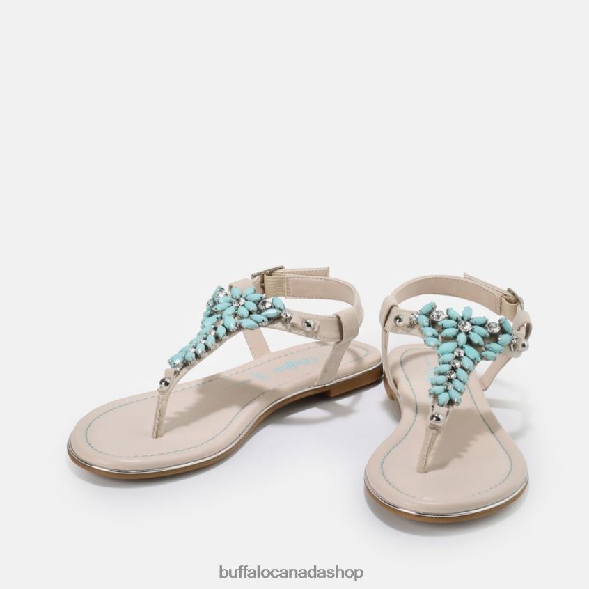 Rosalie vegan sandal Mint Green Buffalo ZL64TZ814 |Sandals