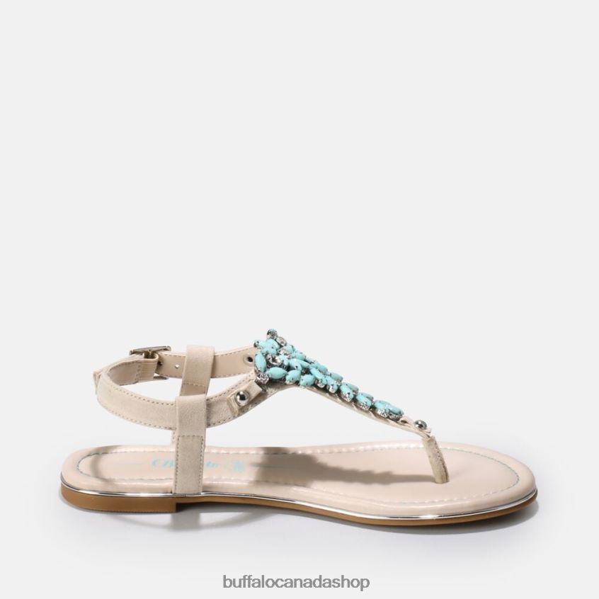 Rosalie vegan sandal Mint Green Buffalo ZL64TZ814 |Sandals