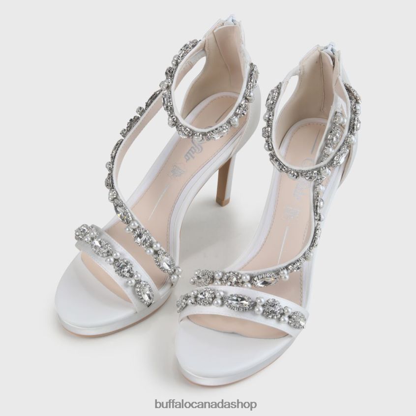 Anna Ankle-Strap Sandal Ivory Buffalo ZL64TZ728 |Sandals