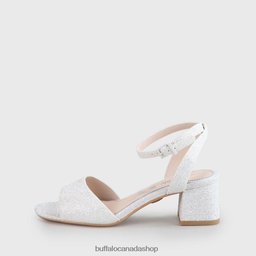 Belinda Ankle-Strap Sandal White Buffalo ZL64TZ900 |Sandals