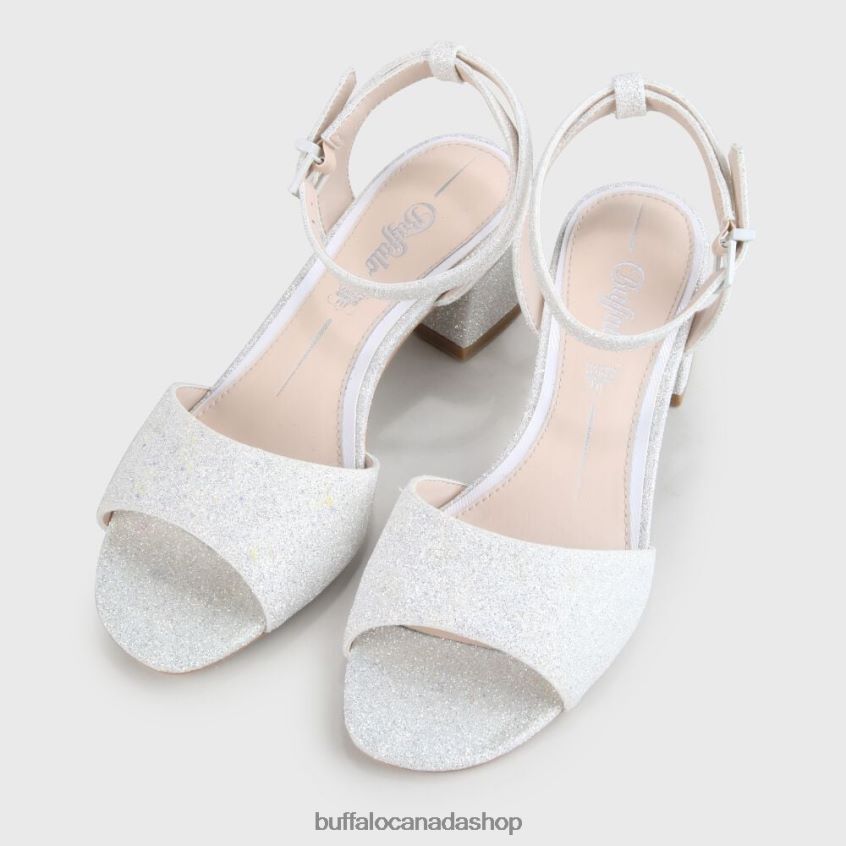 Belinda Ankle-Strap Sandal White Buffalo ZL64TZ900 |Sandals