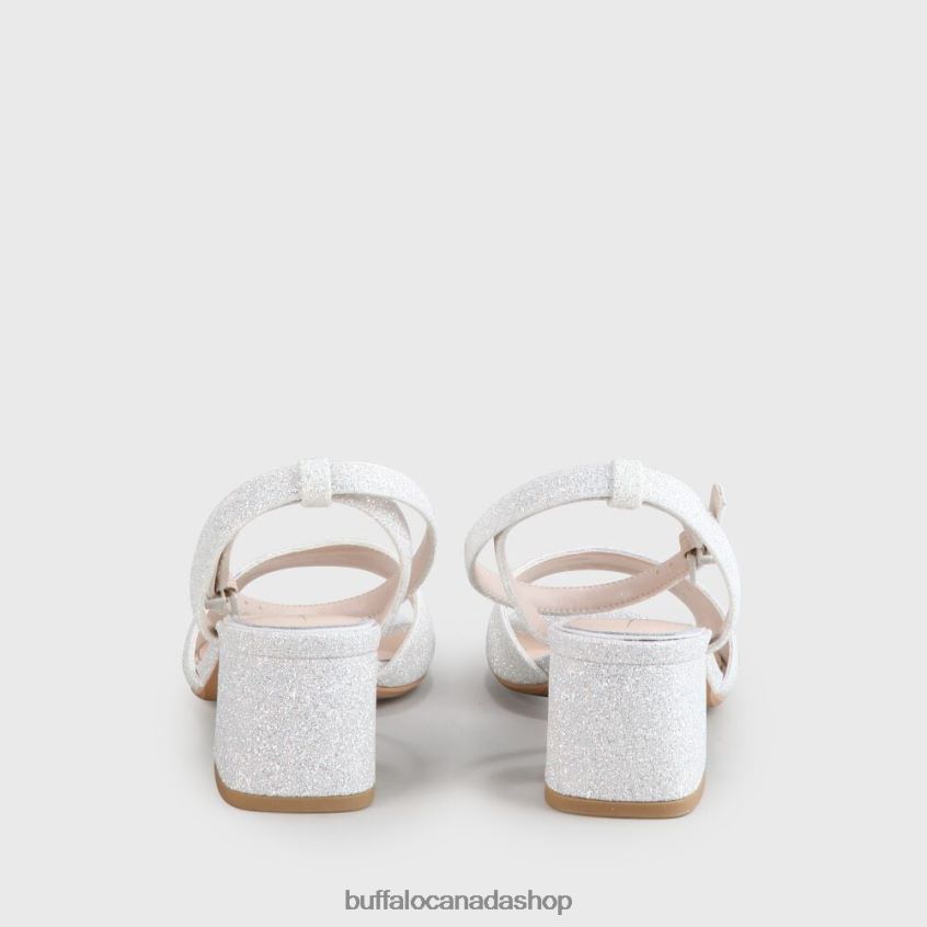 Belinda Ankle-Strap Sandal White Buffalo ZL64TZ900 |Sandals