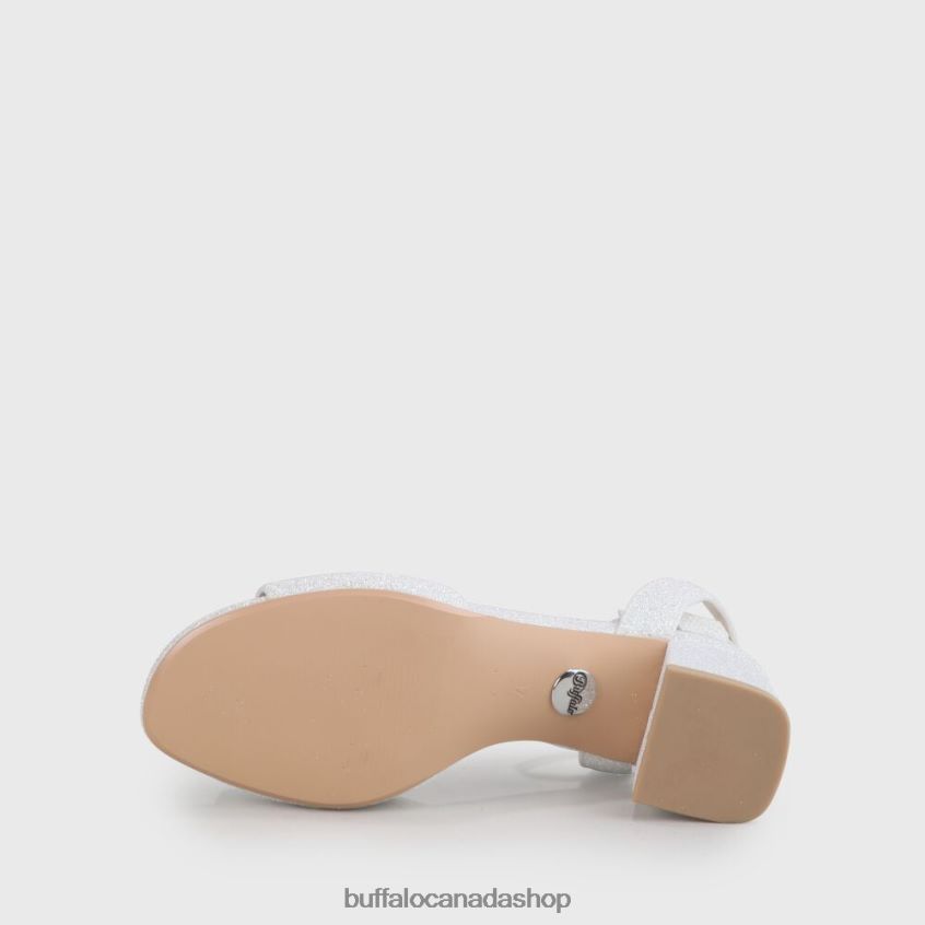 Belinda Ankle-Strap Sandal White Buffalo ZL64TZ900 |Sandals