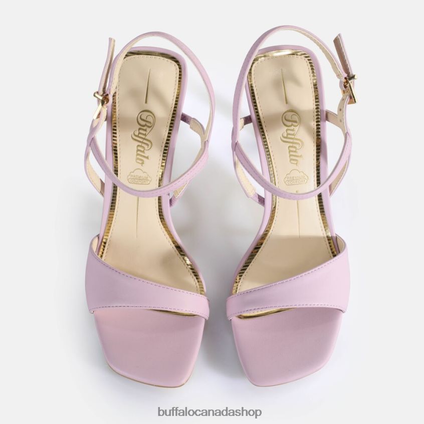 Blair Finess Heeled Sandals vegan Lavender Buffalo ZL64TZ153 |Sandals