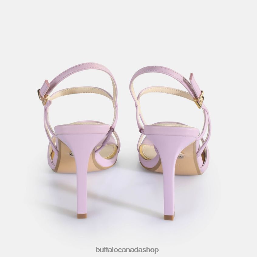 Blair Finess Heeled Sandals vegan Lavender Buffalo ZL64TZ153 |Sandals