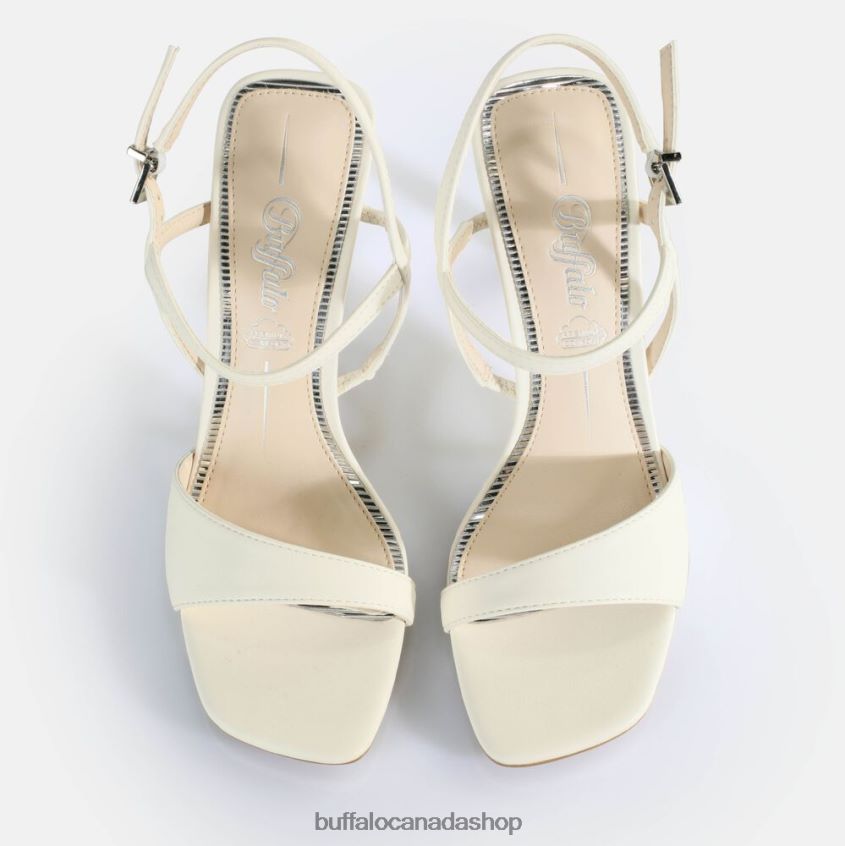 Blair Finess Heeled Sandals vegan White Buffalo ZL64TZ152 |Sandals
