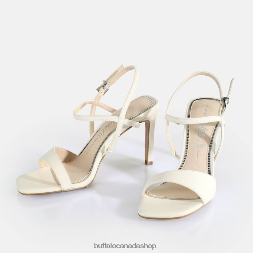 Blair Finess Heeled Sandals vegan White Buffalo ZL64TZ152 |Sandals