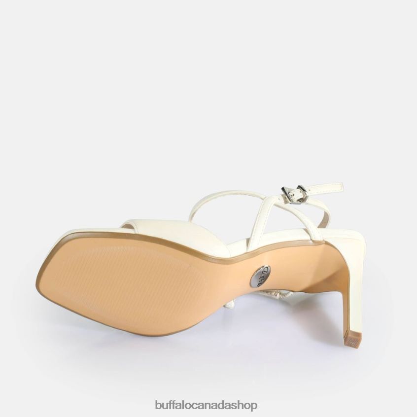 Blair Finess Heeled Sandals vegan White Buffalo ZL64TZ152 |Sandals