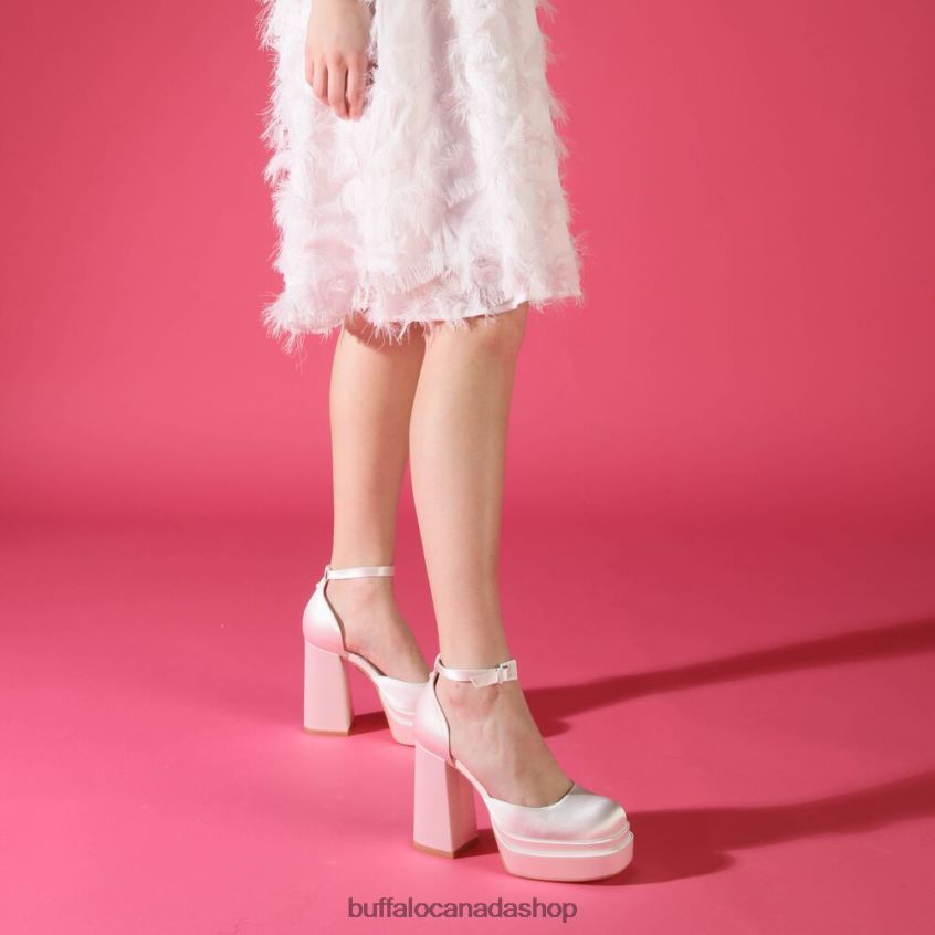 Bonny Dorsay Heeled Sandals Ivory Buffalo ZL64TZ197 |Sandals