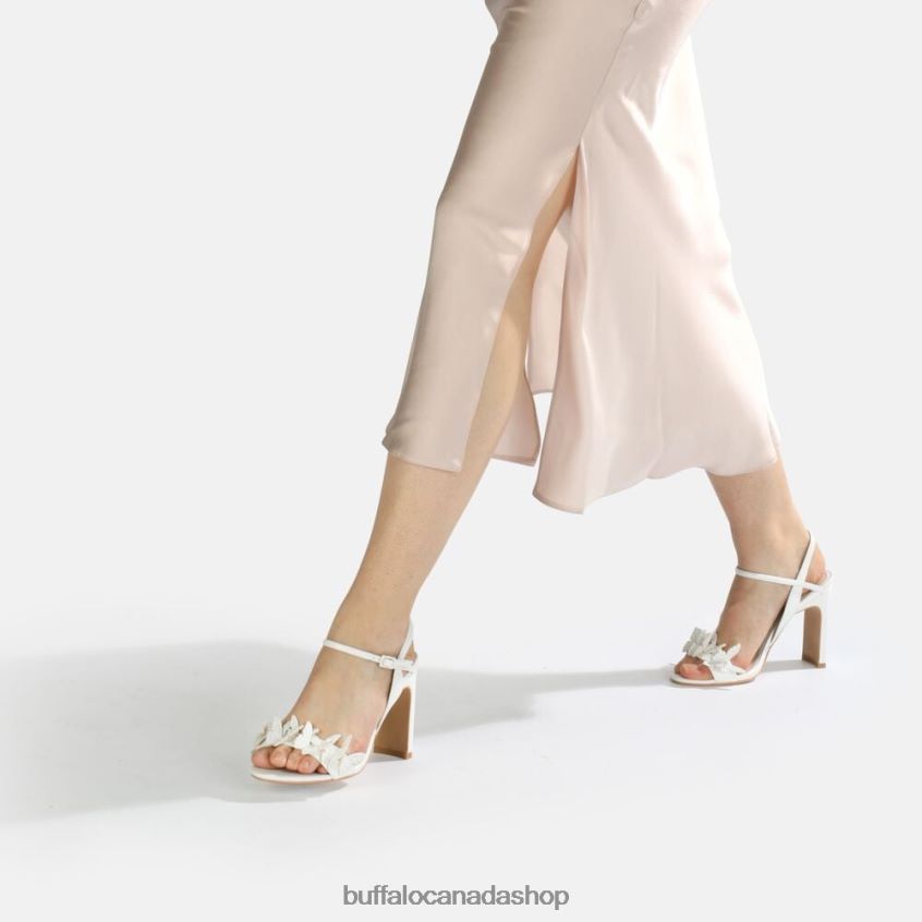 Carla Butterfly sandal Ivory Buffalo ZL64TZ279 |Sandals