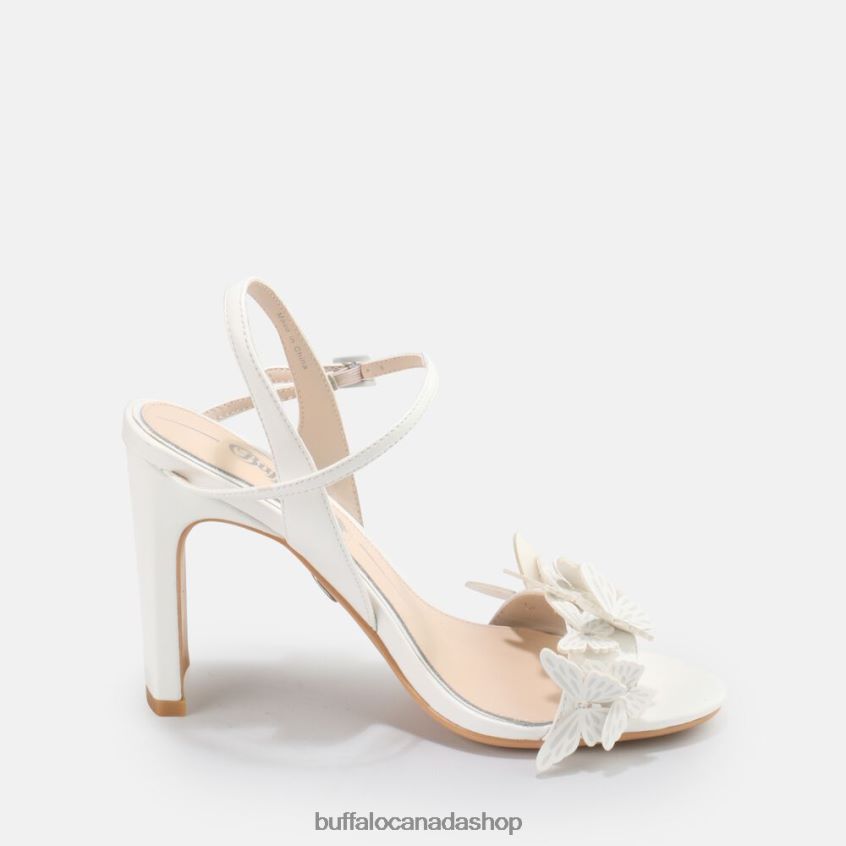 Carla Butterfly sandal Ivory Buffalo ZL64TZ279 |Sandals