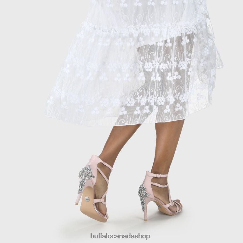 Claudia Ankle-Strap Sandal Pink Buffalo ZL64TZ338 |Sandals