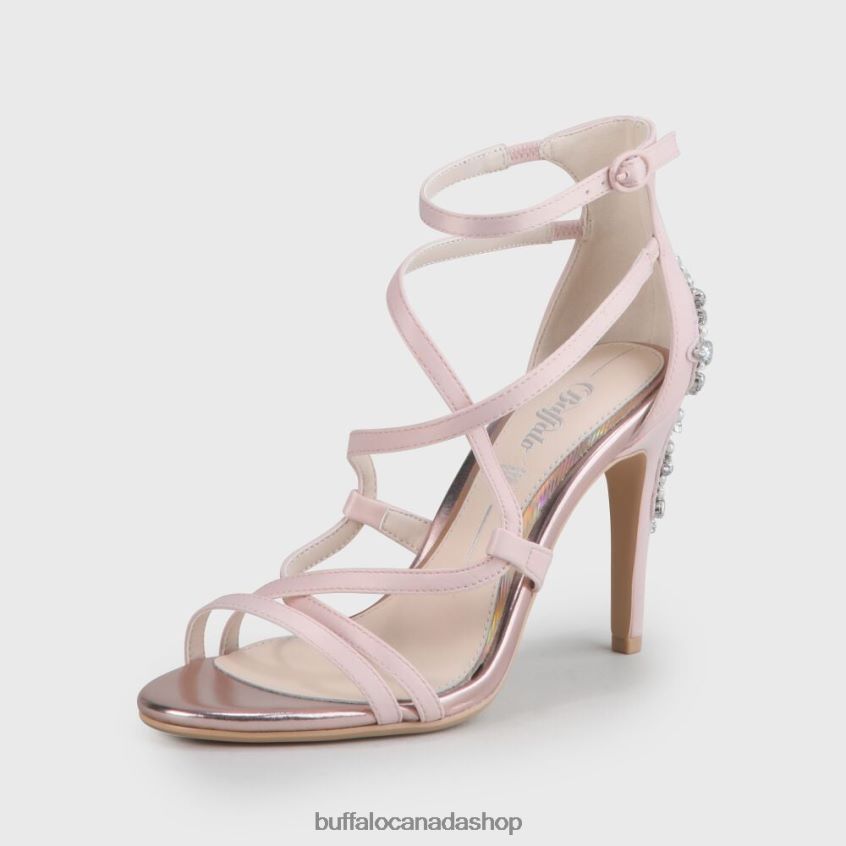 Claudia Ankle-Strap Sandal Pink Buffalo ZL64TZ338 |Sandals