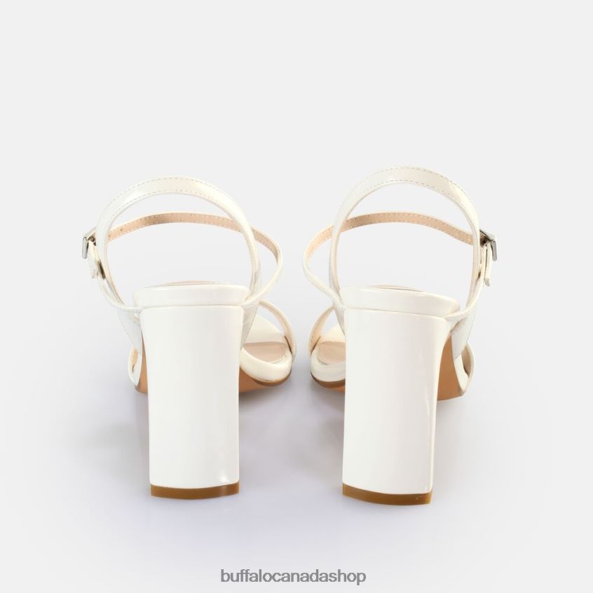 Jean Neat Heeled Sandals vegan White Buffalo ZL64TZ40 |Sandals