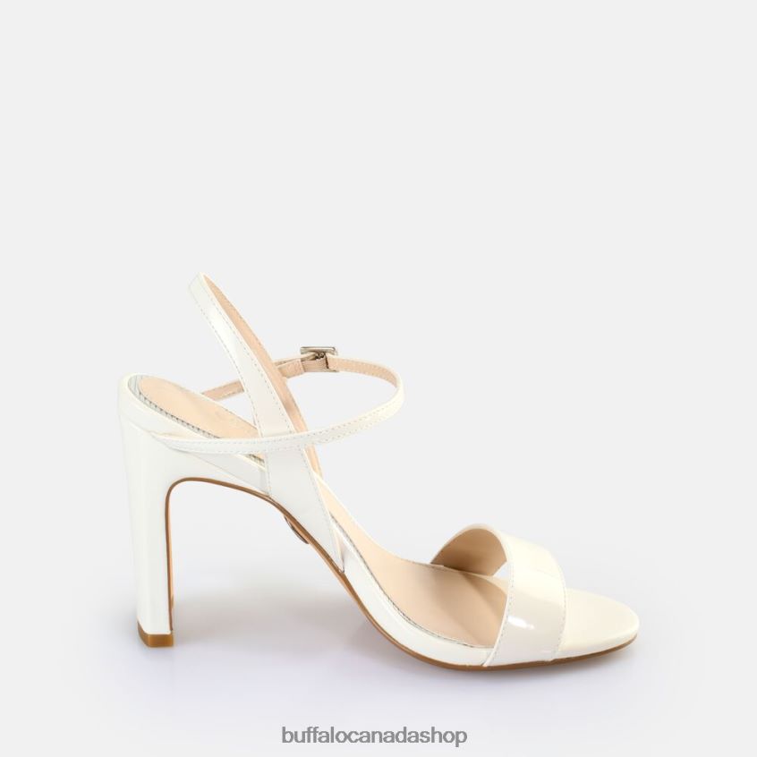 Jean Neat Heeled Sandals vegan White Buffalo ZL64TZ40 |Sandals