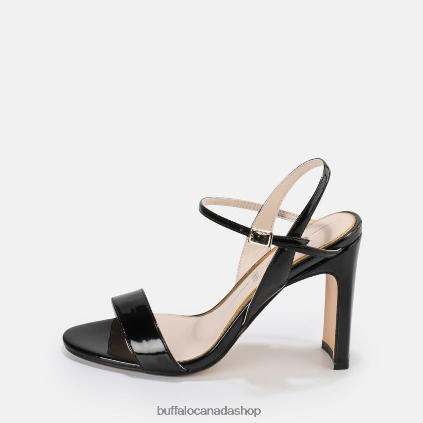 Jean Neat High-Heeled Sandal vegan Black Buffalo ZL64TZ36 |Sandals