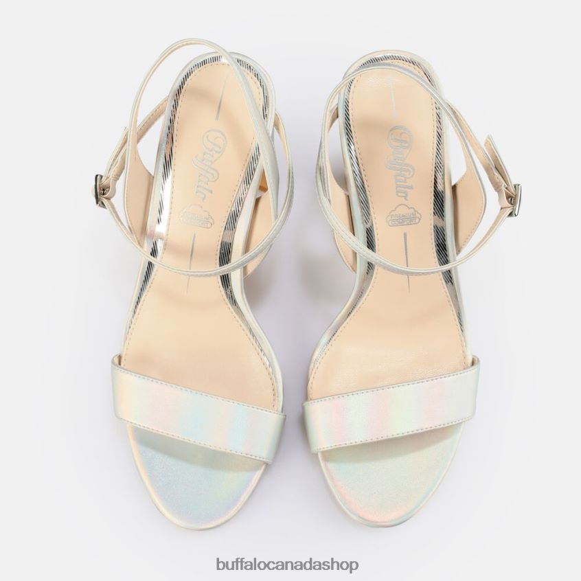 Jean Neat heeled sandal vegan Mermaid Buffalo ZL64TZ904 |Sandals