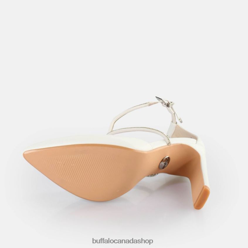 Judy Shine Heeled Sandals White Buffalo ZL64TZ631 |Sandals