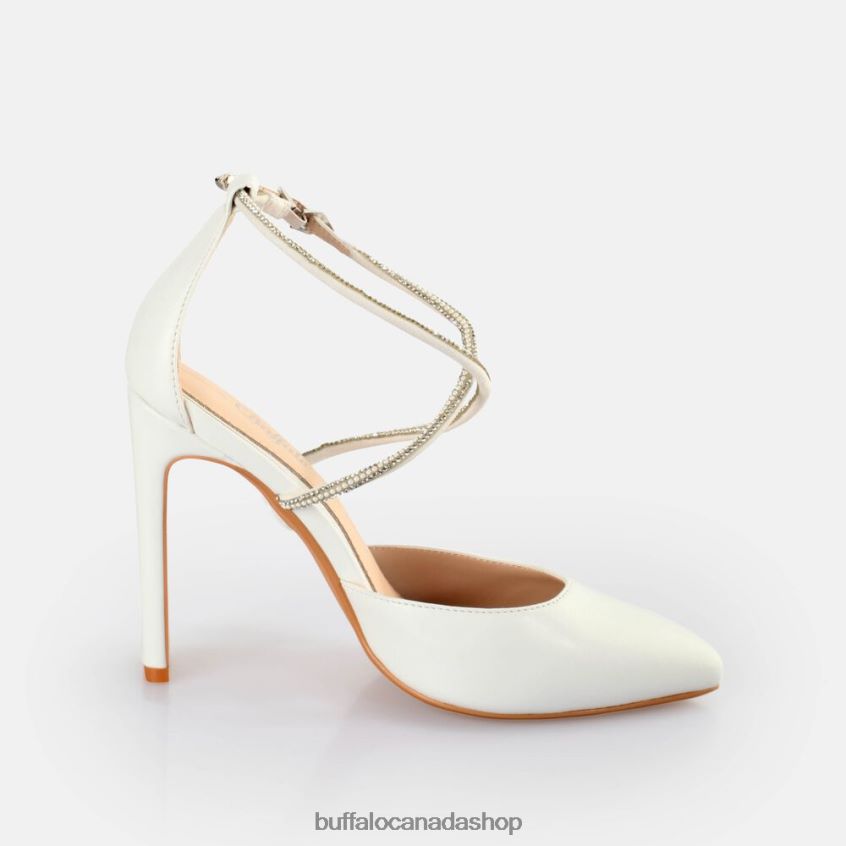 Judy Shine Heeled Sandals White Buffalo ZL64TZ631 |Sandals