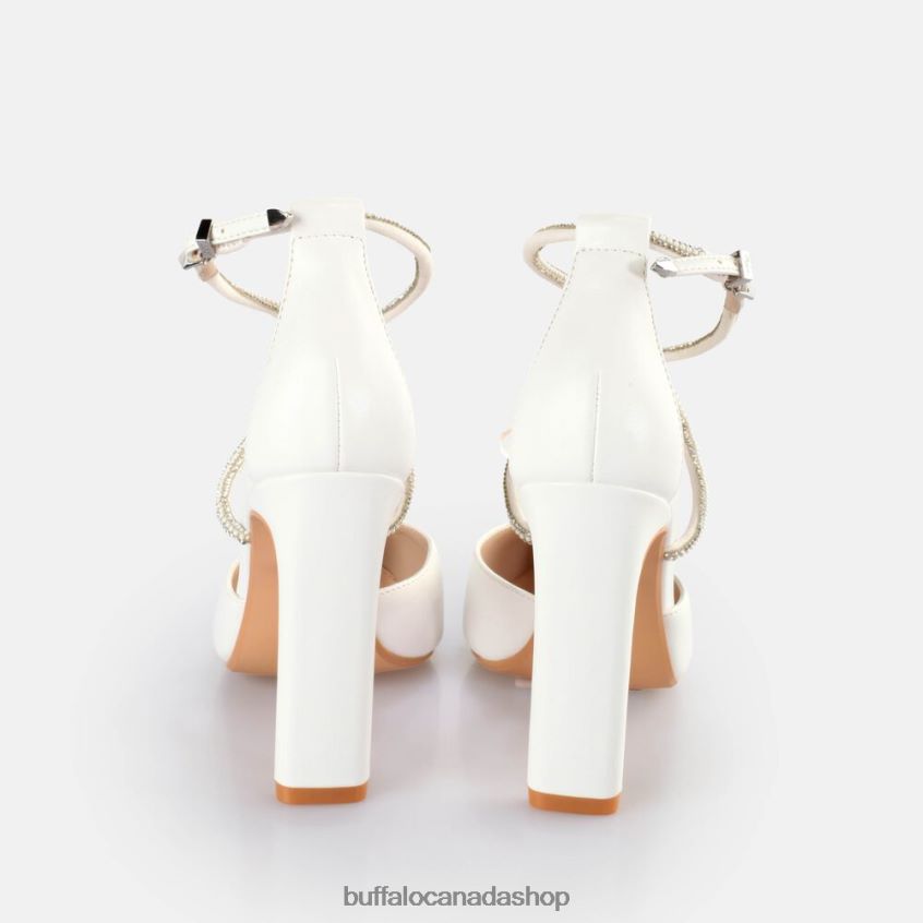 Judy Shine Heeled Sandals White Buffalo ZL64TZ631 |Sandals