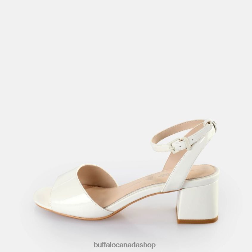 Lucy Neat Heeled Sandals White Buffalo ZL64TZ356 |Sandals
